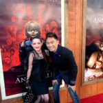 Mckenna Grace Instagram - Malignant is out now! Thank you creepypuppet and @ingridbisu 🖤On the night of the Annabelle premiere (last slide) they told me about this top secret project they were planning and how there was a special role in it for me😳It is so incredible to see it come to life 2 1/2 years later!