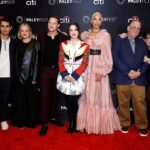 Mckenna Grace Instagram - PaleyFest with @handmaidsonhulu ❤️I am so grateful for everything I’ve learned from @elisabethmossofficial and this cast and for the genuine support and care they’ve shown me. I love them so much! Episode 6 is now streaming and I am really proud-Ann Dowd is an incredible scene partner (and human) Stream it now❤️ Episode 6 directed by @supervives written by @kthunder5000 and shot by @nicdaleydp Styling: @cristinaehrlich @bridgetblacksten Dress: @philosophyofficial Glam: @brennadmakeup