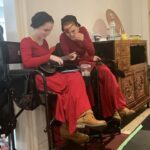 Mckenna Grace Instagram - BTS season 5 #HandmaidsTale ❤️ I can’t say enough how much I love this cast and crew and being on this show. From my first day on season 4, everyone made me feel welcomed, supported and cared for. @elisabethmossofficial leads by example and has created a safe place to tell this story. Even though it’s a heavy show, the vibe on set is light and fun. Also, sorry @maxminghella now you know that Gizmo ate your sandwich while you were filming