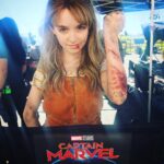 Mckenna Grace Instagram - “Have you ever seen a little girl run so fast she falls down? There’s an instant, a fraction of a second before the world catches hold of her again...a moment when she’s outrun every doubt and fear she’s ever had about herself and she flies. In that moment, every little girl flies.”⭐️Captain Marvel Vol 8 # 1 ❤️ #CaptainMarvel is out today! (I have a tiny part in it! Let me know if you see it this weekend!!)