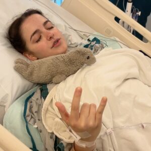 Mckenna Grace Instagram - Dedicating the last post of this year to Dr Skaggs and the amazing ICU nurses at @cedarssinai Could not have asked for a better surgeon and team! Thankful for my family and friends who supported me through the scariest, most vulnerable time in my life. It’s been a complicated and emotional journey, but I’m thankful. Special shout-out to my trainer Jason who is also helping me get stronger. My bionic spine is getting better and stronger every week!