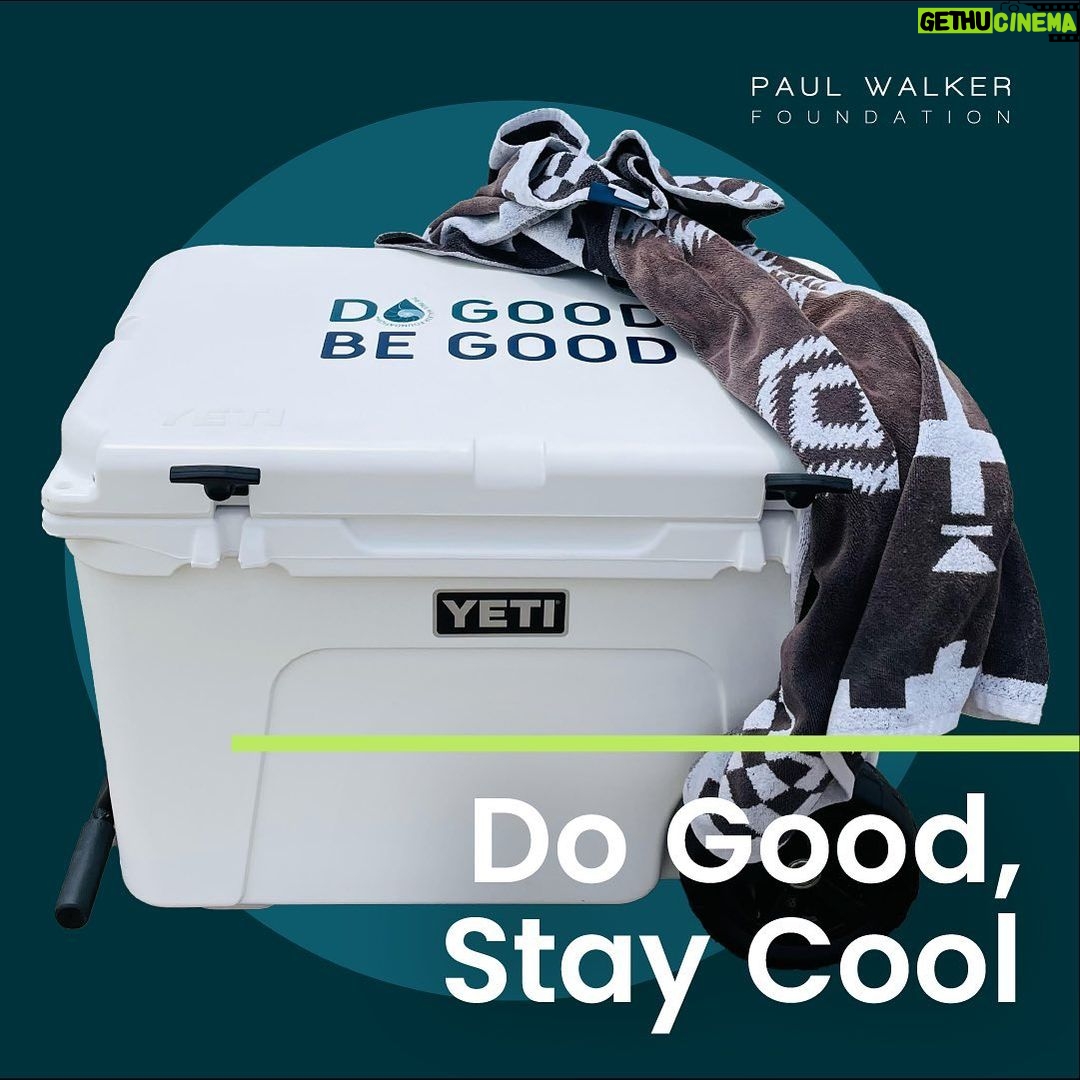 Meadow Walker Thornton-Allan Instagram - RAFFLE ANNOUNCEMENT!π For a limited time only, purchasing a raffle ticket will automatically enter you to win a PWF Yeti Cooler! Your purchase supports our mission of doing good, empowering tomorrow's leaders to change the world. Three lucky winners will receive a Do Good Yeti Cooler for their next summer adventure. Winners will be notified by email after August 4, 2022! Link in my bio to donate and for official rules!