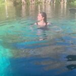 Meadow Walker Thornton-Allan Instagram - swimming with gators and manatees makes me happy. thank you mama earth.