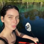 Meadow Walker Thornton-Allan Instagram - swimming with gators and manatees makes me happy. thank you mama earth.