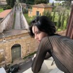Meadow Walker Thornton-Allan Instagram - Back to Roma with @thaliakoffler & Givenchy bleached hair