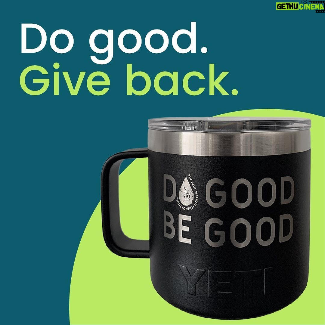 Meadow Walker Thornton-Allan Instagram - To honor my dadโs legacy, we hope youโll join us to Do Good. Today, profits from our Limited Edition PWF Yeti Mug will go directly to #ToysForTots ๐งธ๐๐๐โญ๏ธ Happy Giving Tuesday! Our Foundation Family plays a crucial role in our mission to #DoGood. Your support allows us to spread goodwill where itโs needed most, transforming lives and caring for our planet in the process. From building schools, to advocating for ocean conservancy, to our annual scholarship, affecting positive change is at the heart of everything we do. We love and appreciate you ๐โญ๏ธ๐๐