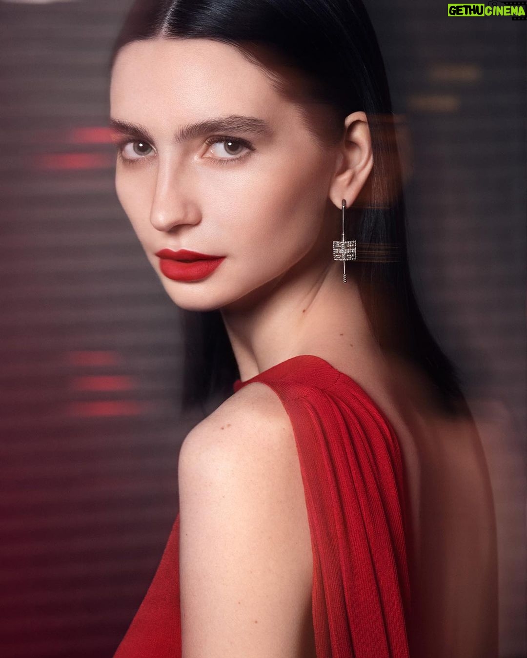 Meadow Walker Thornton-Allan Instagram - The new Le Rouge Interdit Cream Velvet #GivenchyBeauty #LeRougelnterdit #TheThrillOfTheForbidden