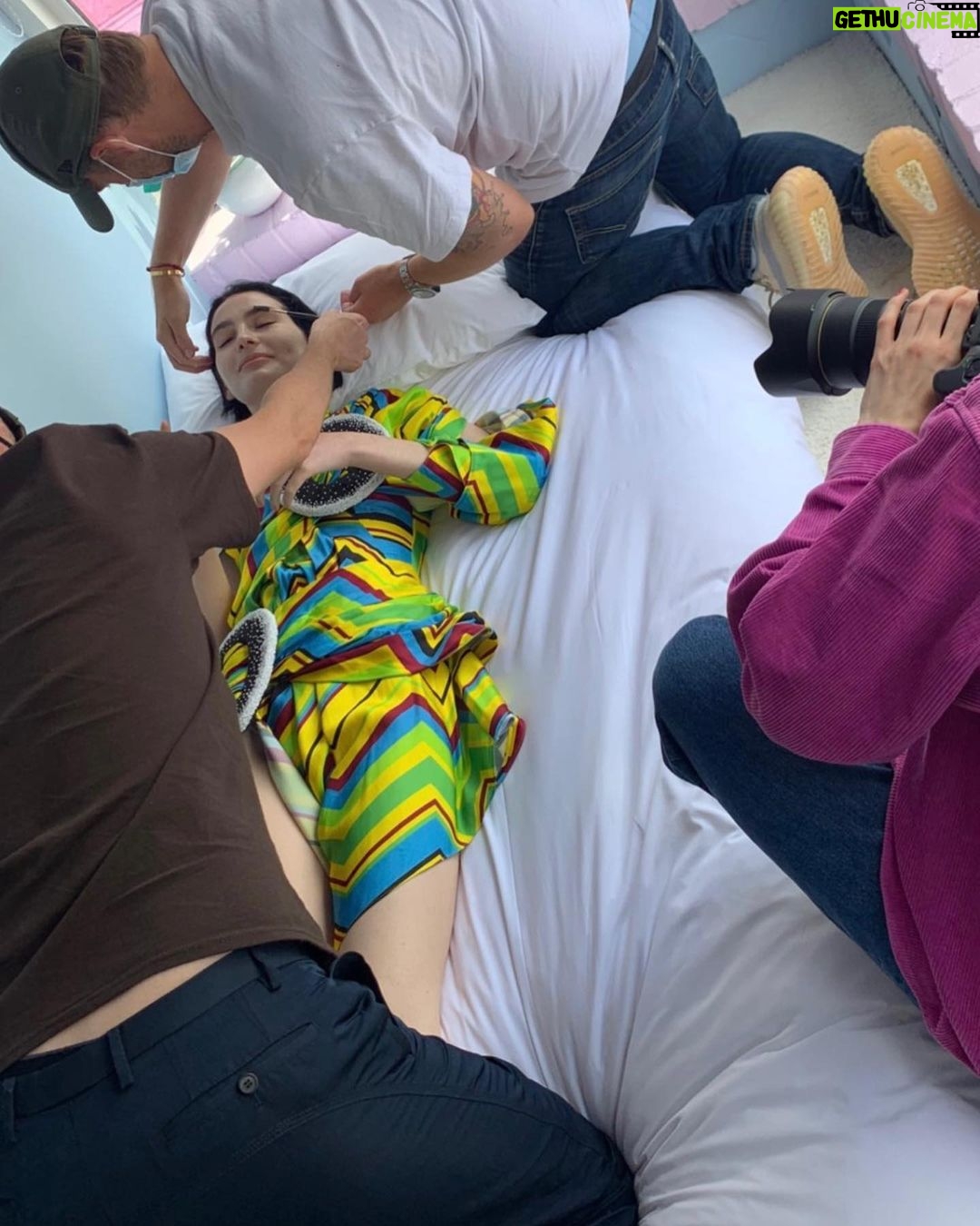Meadow Walker Thornton-Allan Instagram - bts AnOther Magazine A/W21
