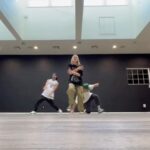 Meg Donnelly Instagram - steps by maximillion! ♬*. ゜being cleaner is a work in progress 🧼 but eeeeew this was soOoOoo MUCH FUN !!!!!!!!!!!!!! 🕺🏼🪩👣