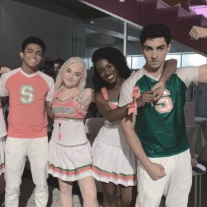 Meg Donnelly Instagram - i love these people w all my heart. i made an igtv of some memz i caught. check it out! Z2 tomorrow night! 8pm!