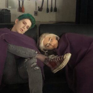 Meg Donnelly Instagram - i love these people w all my heart. i made an igtv of some memz i caught. check it out! Z2 tomorrow night! 8pm!