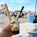 Meg Imperial Instagram - "Immersed in the thrilling adventures of DisneySea, I conquered Tower of Terror, Raging Spirits, and Journey to the Center of the Earth! But the magic didn't stop there; it was a delightful blend of food, sights, and unforgettable memories." #meggoesto #disneysea #tokyo #japan