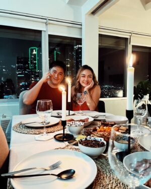 Meg Imperial Instagram - This year end, I'm all about embracing my introverted side and having a cozy, intimate celebration. Let's keep it low-key and enjoy the simple joys of being together.