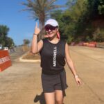 Meg Imperial Instagram - Embarrassing things to do during a fun run! 🏃‍♀️ #merrelshoes #getawaytoadventure