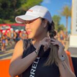Meg Imperial Instagram - It’s okay, I’ll just leave it to my memories! Overall fun trail running experience with @merrell_ph wearing the Morphlite Sea/ Dazzle 👟 #merrellph #getawaytoadventure