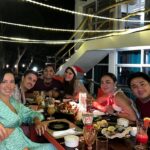 Meg Imperial Instagram - Christmas 🎄 is such a joyous time! It’s not always about grand celebrations and excessive indulgence. Sometimes, the true happiness lies in the beauty of simplicity. The company of dear friends 👯‍♀️who truly understand you is what makes this season so special. Whether it’s engaging in playful activities, sharing laughter, or even teasing each other, there’s nothing quite like letting loose, having a few drinks, and being utterly silly together. These moments, shared and cherished, are truly priceless! 💋 • thanks for the photos @coco.natty 💕 #meggoesto #calataganbatangas #Christmasparty