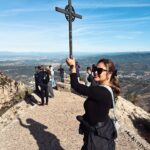 Meg Imperial Instagram - Embracing the heights of Montserrat 🏞️. Breathtaking views, an energizing hike to the cross, and the beauty of Barcelona from above - all paired with a delightful wine tasting. 🍷 Perfect weather, amazing guide (shoutout to @klook_ph for the seamless experience and a special code MEGKLOOK for 5% off 🎉). If Montserrat is on your list, it’s a must-do! #meggoesto #barcelona #spain #monserratmountain