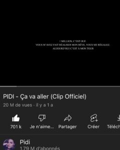 Meg Verschelle Instagram - 20 M de vues sur le clip « ça va aller » 💜 Que des souvenirs 🥺merci du fond du cœur. 🙏🏻