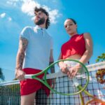 Meg Verschelle Instagram - Petit match des familles en MP 🎾☀️ 📸 : @alexandrep__