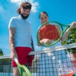 Meg Verschelle Instagram - Petit match des familles en MP 🎾☀️ 📸 : @alexandrep__