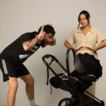 Meg Verschelle Instagram - Entre deux tournages, parrain est présent pour amuser MJ ! 😂🤍 💯 avec baby donc on s’adapte dans toutes situations. 🔅
