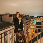 Meg Verschelle Instagram – Paris tonight 🤍 devinez pour quiiii 🐤💛