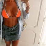 Megan Barton Hanson Instagram - A cute beach day 🏝️👙🌊☀️🐚