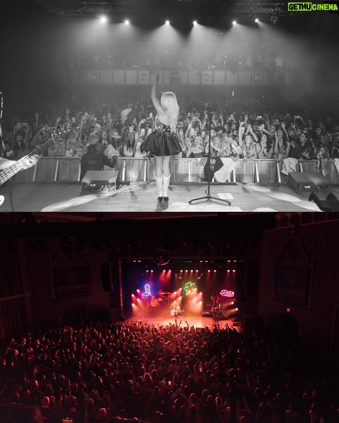 Megan Moroney Instagram - Y’all really changed my life this past year & when I get asked what my favorite part of all of this craziness has been, my answer is always The Lucky Tour. In every city, you showed up early, you made homemade tshirts & signs & bracelets, & you sang (screamed) every word to every song - just fulllyyyyy showed up. We laughed & cried together & I’ve never felt closer to y’all. #grouptherapy ‼️ 26 shows across the country & we wrapped it up in Georgia last night. I’m overwhelmed with gratitude & won’t ever take this life y’all let me live for granted. I’ve got the best fans, best team & best band out there - thank you for loving my debut album the same way I do 💘🫶🏼🍀 🎰 Gonna go cry now bye! 📸: @cece_dawson