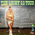 Megan Moroney Instagram - LUCKY 2.0 TOUR!!! 💘🍀 while im SO excited for all the new music im recording in the studio right now, i wanted to give my debut album 7 more headlining shows before we ✨officially✨ move on to the next chapter. we’ll be playing all of lucky & you’ll get to hear some of the new stuff too😉 im bringing @reallogancrosby with me & I absolutely cannot wait to see y’all!!!! tickets on sale Friday at 10AM local
