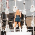 Megan Moroney Instagram – FIRST STAGECOACH!!!! 🤠💘🌵🎡 EMO COWGIRL COUNTRYYY