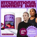 Megan Rapinoe Instagram - It’s International Women’s Day! To celebrate, we have collaborated with our friends @mrapinoe and @girlsinc to bring you the limited edition Berry Parfait for Purpose 🫐🥳 All proceeds from every sale of Berry Parfait will go toward @girlsinc to help girls achieve and be anything they want to be! 💪 Happy Sipping!