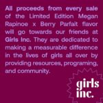 Megan Rapinoe Instagram - It’s International Women’s Day! To celebrate, we have collaborated with our friends @mrapinoe and @girlsinc to bring you the limited edition Berry Parfait for Purpose 🫐🥳 All proceeds from every sale of Berry Parfait will go toward @girlsinc to help girls achieve and be anything they want to be! 💪 Happy Sipping!
