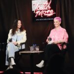 Megan Rapinoe Instagram - Kicked off ATM Live with the best in the business 🏀 #TheBig3