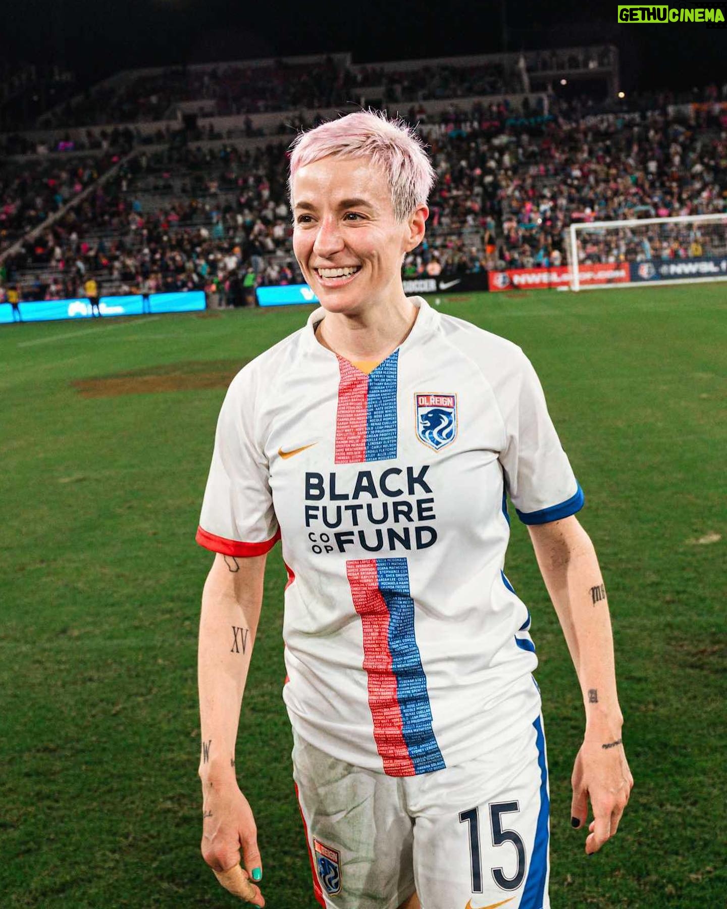 Megan Rapinoe Instagram - AND it's not Megan Rapinoe's last game either 😁