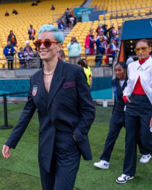 Megan Rapinoe Instagram - MR 🤝 MR