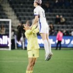 Megan Rapinoe Instagram – shooting for the moon and landing on a star ✨IRL