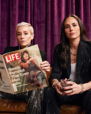 Megan Rapinoe Instagram - This is the culmination of passion, late night conversations, and notes on the back of a napkin. This is what @sbird10 and I have always wanted to build - to keep building the world that we can't see. A space to tell stories that have been experienced but not yet told, and an opportunity to amplify voices who need to be heard. This is just the beginning. @atouchmore