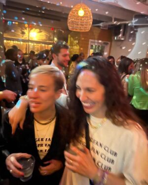 Megan Rapinoe Instagram - it’s every moment, big and small, that I am grateful for you baby. wish I could spend every single second of your birthday with you, every single year until there are no more. happiest of birthday to you my dear ❤️🦖