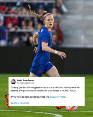 Megan Rapinoe Instagram - Just a few times @uswnt players have made spaces safer, more inclusive, more whole, entirely better, and brought out the best in people.

That is the legacy of this team, past, present, and future ❤️