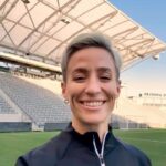 Megan Rapinoe Instagram - #PfizerPartner As a professional soccer player, you might think I have one main goal—the goal at the end of the field, but in order to do that, I have to stay on top of my health, including staying up to date on COVID-19 vaccinations. #ImBoosted   Go to vaccines.gov to check your eligibility and schedule an appointment today.   This video is for US residents only and is intended to be viewed as it was originally produced in partnership with Pfizer. The information provided is for educational purposes only and is not intended to replace discussions with a healthcare provider.