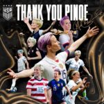 Megan Rapinoe Instagram – 𝙏𝙃𝘼𝙉𝙆 𝙔𝙊𝙐 𝙋𝙄𝙉𝙊𝙀

@mrapinoe will play her final #USWNT match on September 24 in Chicago 🇺🇸

#ThankYouPinoe
