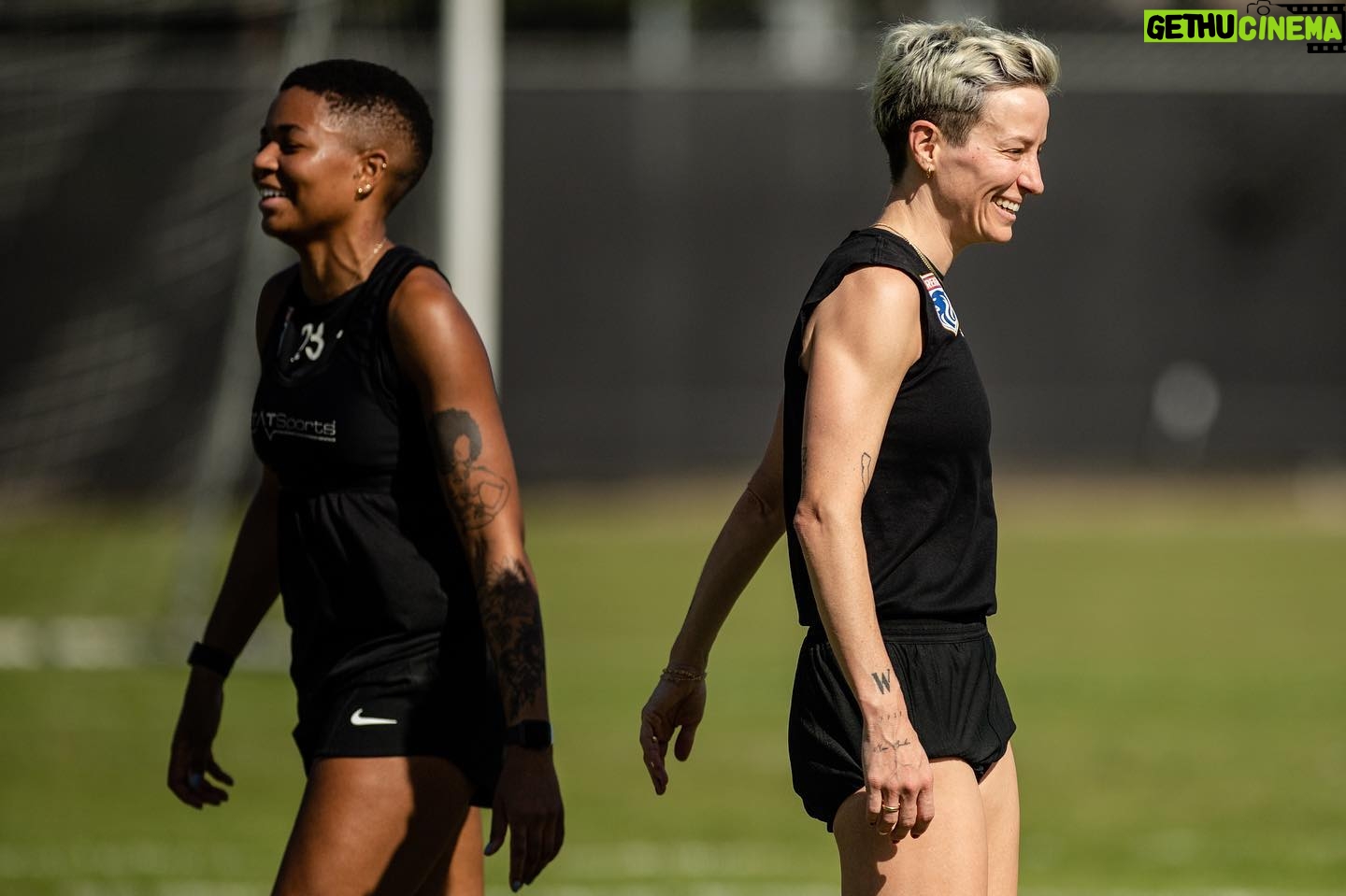 Megan Rapinoe Instagram - preseason pingsssss *do you get it*