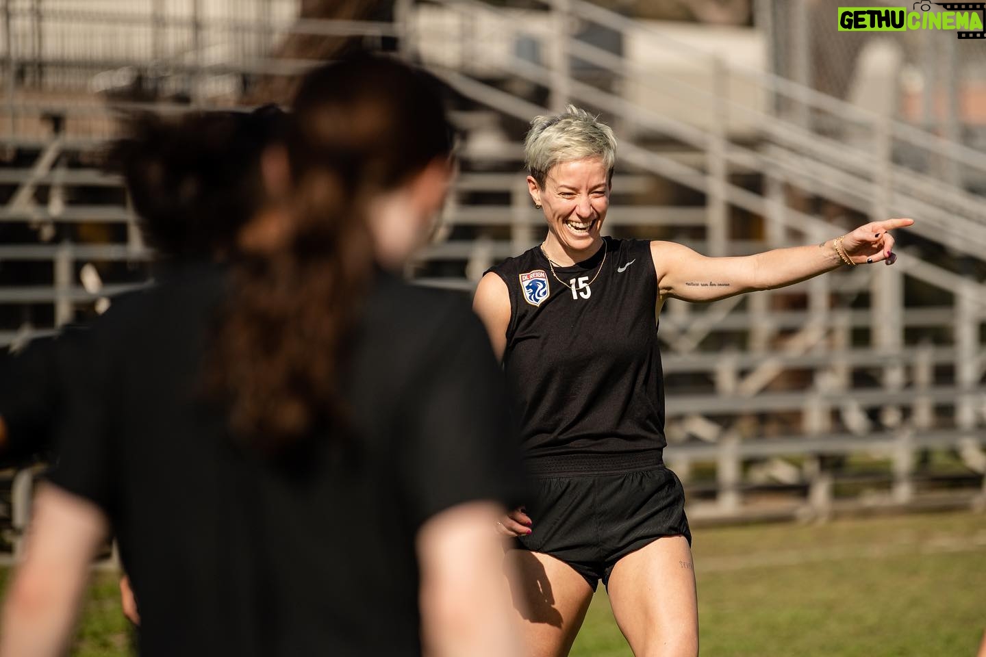 Megan Rapinoe Instagram - preseason pingsssss *do you get it*