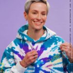 Megan Rapinoe Instagram - Utah is home to this weekend’s All-Star Game—but also the home to a bill that prevents young trans athletes from playing the games they love. We proudly stand with our trans family and support ALL athletes. 🏳️‍⚧️ The LOVE IS: Solidarity hoodie, made with @mrapinoe & @sbird10, drops this Friday at 9 am PT on our online shop & IG Store. #LoveIsUNINTERRUPTED #DontPlayScared
