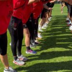 Megan Rapinoe Instagram - Pinoe’s final training 💙❤️