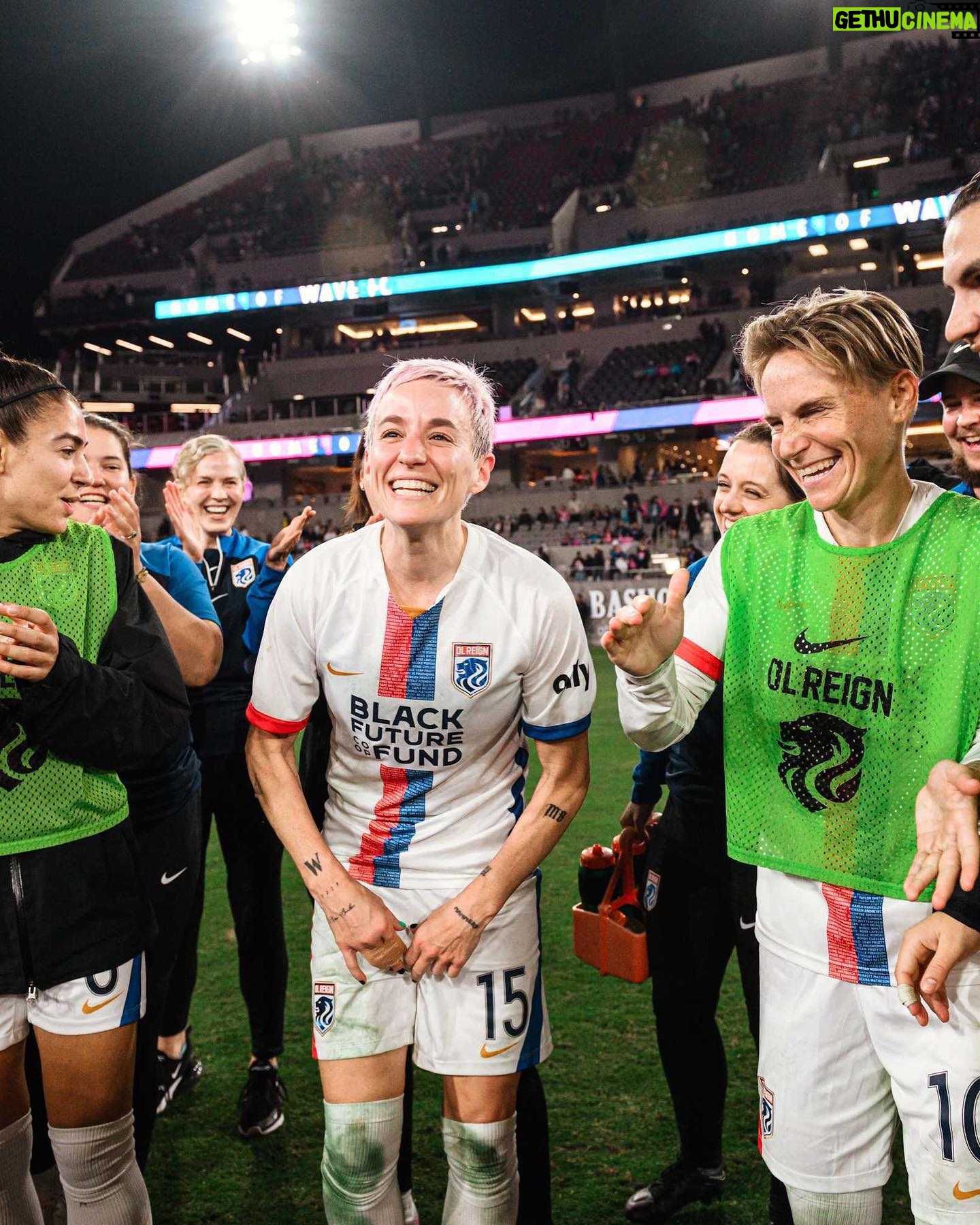 Megan Rapinoe Instagram - AND it's not Megan Rapinoe's last game either 😁
