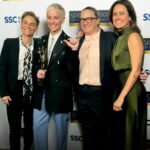 Megan Rapinoe Instagram - One like = One round of applause for the Paul G. Allen Humanitarian Award Winner, @mrapinoe 👏 👏 Thrilled to see you celebrated at the 89th Annual Seattle Sports Star of the Year Awards 🫶 #meganrapinoe #seattlereign #womenssports