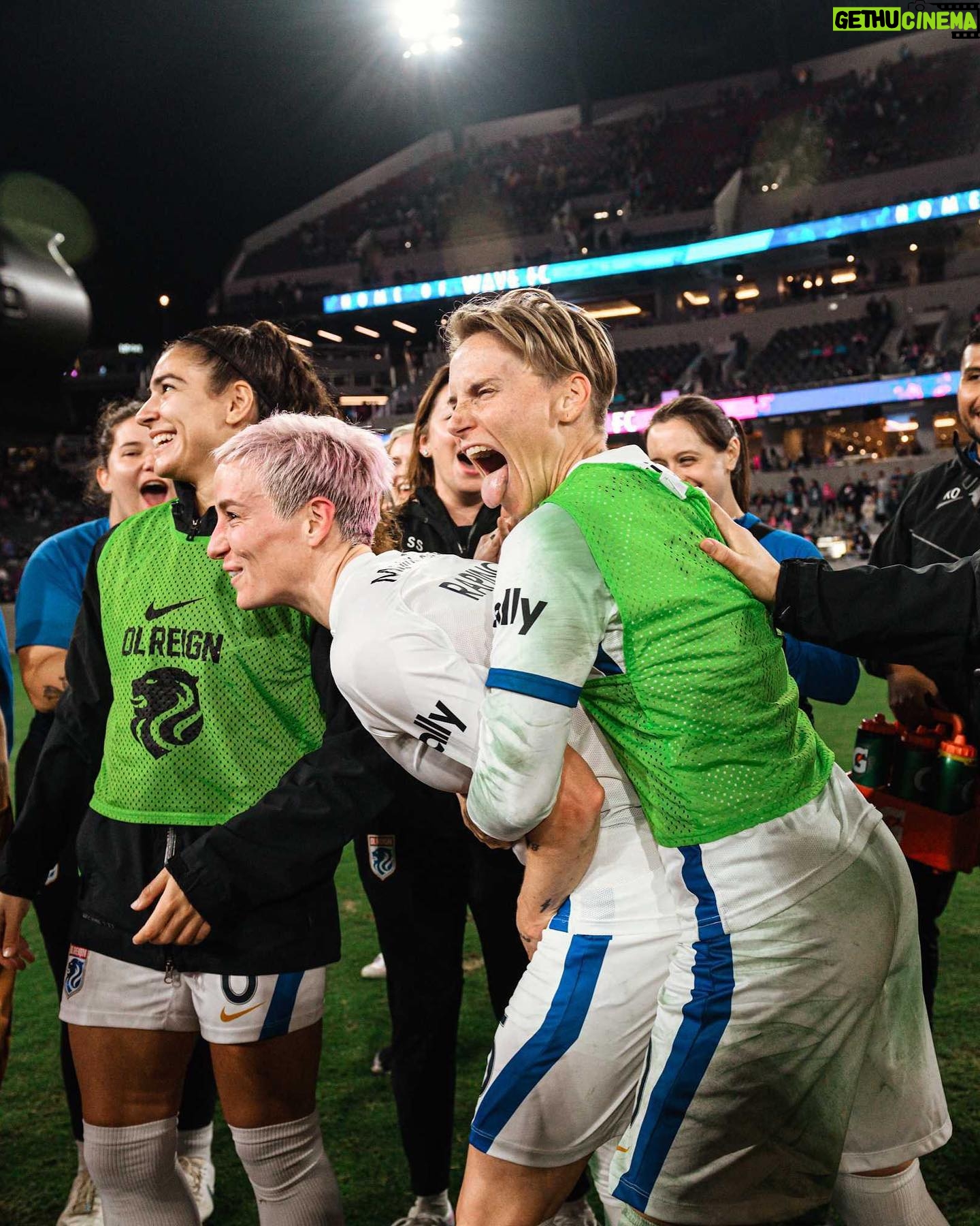 Megan Rapinoe Instagram - AND it's not Megan Rapinoe's last game either 😁