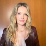 Meghann Fahy Instagram - Merci @chloe & QUEEN @chemena !! Can’t stop thinking about these clothes and this ethereal show 🫶🏻🩵