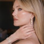 Meghann Fahy Instagram - Thank you to the @televisionacad for an incredible night & a huge thank you to Armani, Bulgari & Bobbi Brown for making me feel like a real gd princess styling @thomascarterphillips & @giorgioarmani jewels @bulgari hair @jacobrozenberg makeup @jentioseco & @bobbibrown photos @eliastahan #bobbibrownpartner